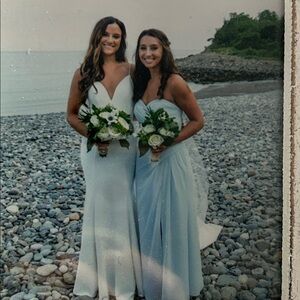 Elegant Light Blue Dress